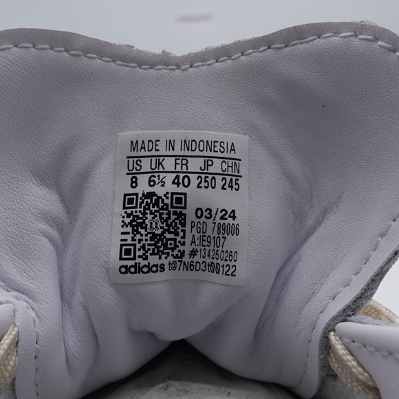 NEW adidas Originals Sambae Platform Leather Sneakers IE9107 Beige - Picture 14 of 16